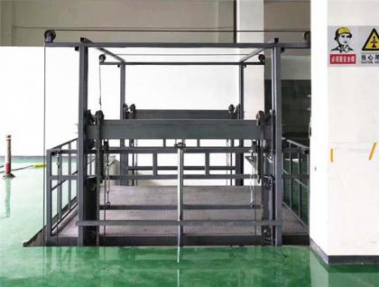 导轨式升降货梯15（导轨式升降货梯钢丝绳维护）